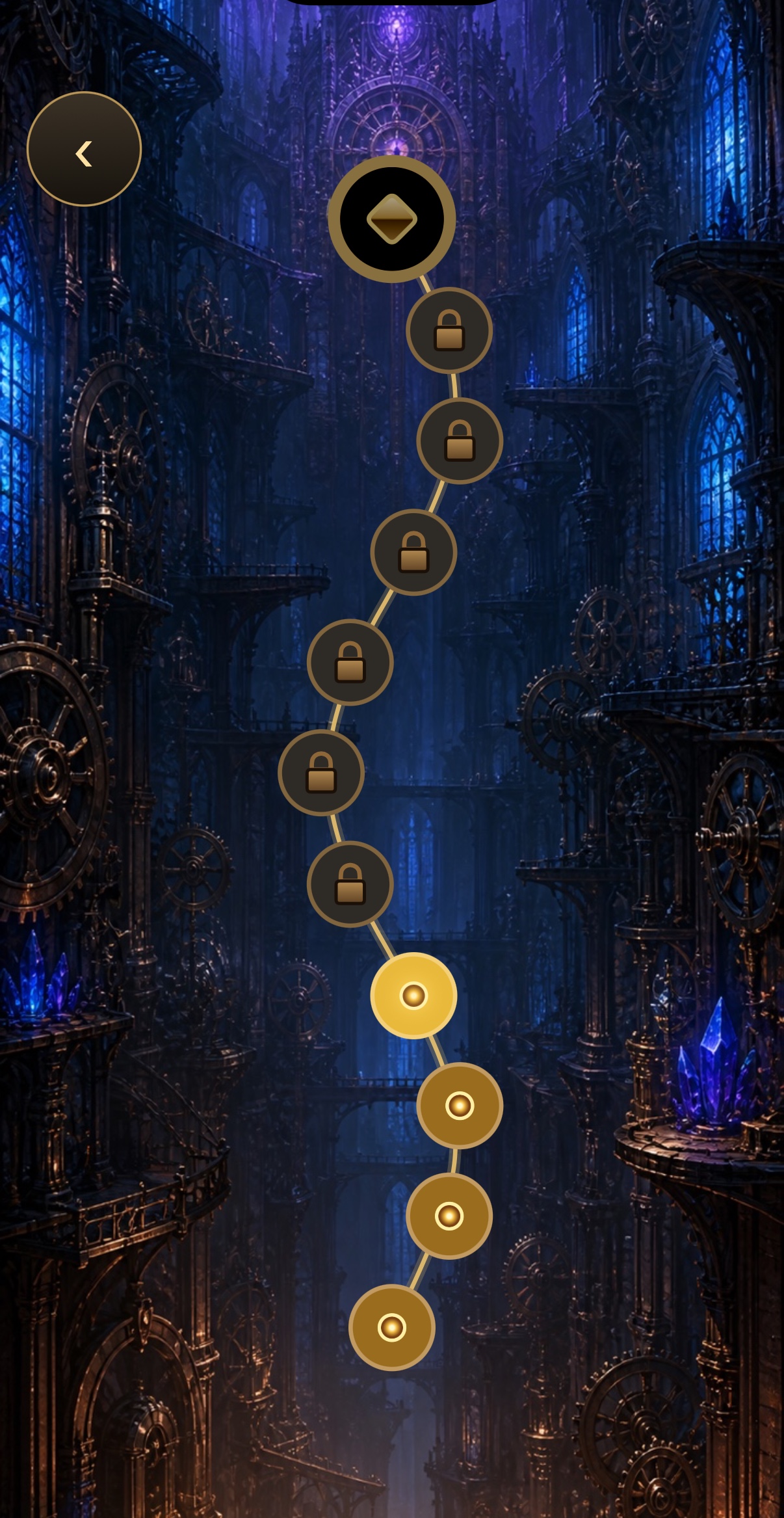 The chamber map: a winding trail of eleven nodes